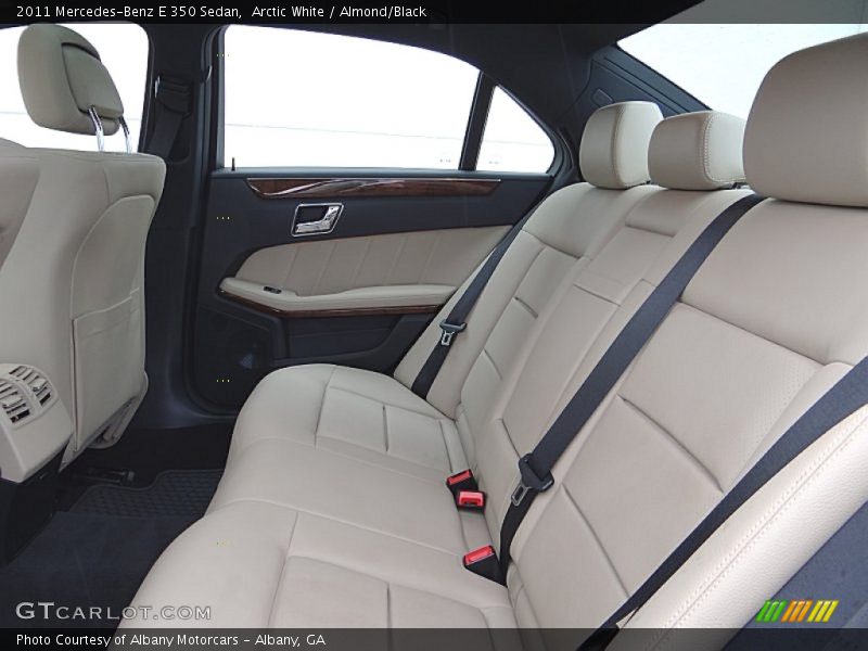 Arctic White / Almond/Black 2011 Mercedes-Benz E 350 Sedan