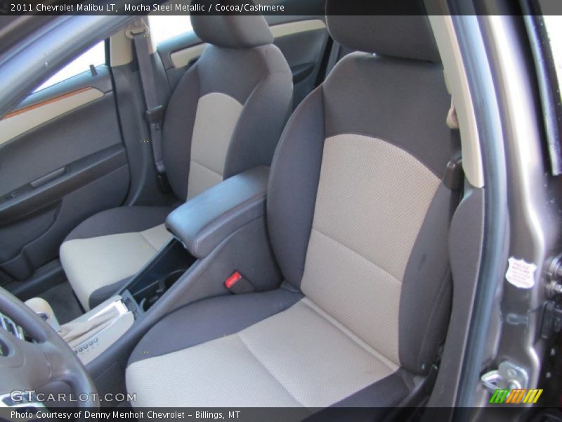 Mocha Steel Metallic / Cocoa/Cashmere 2011 Chevrolet Malibu LT