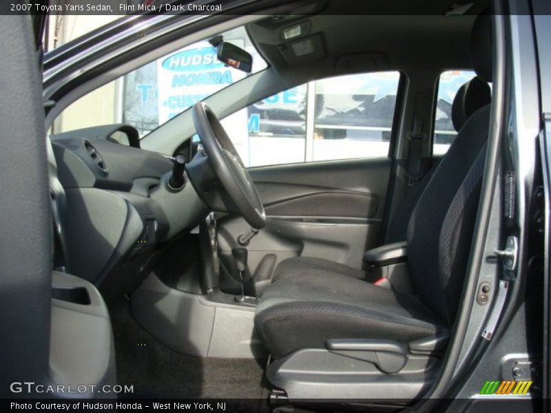 Flint Mica / Dark Charcoal 2007 Toyota Yaris Sedan