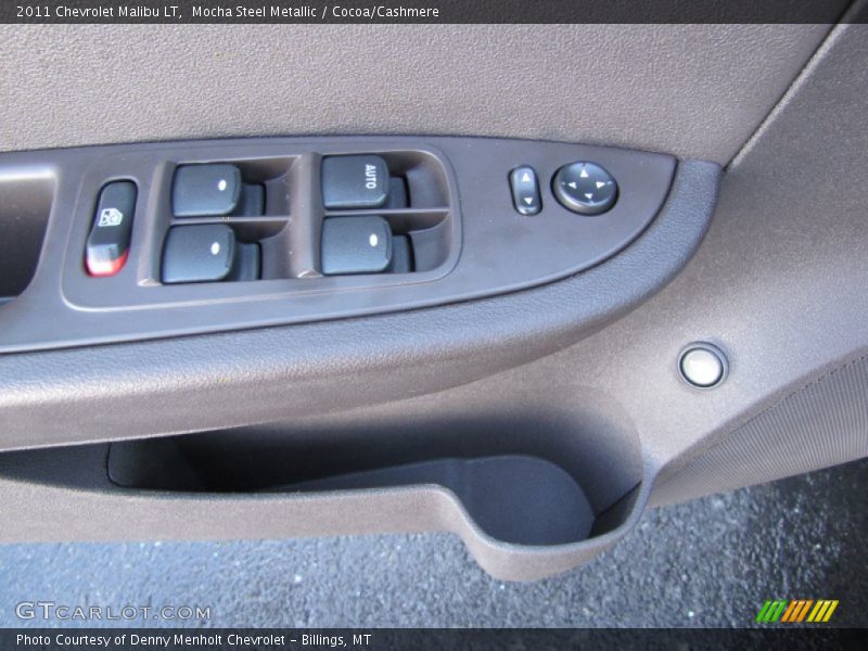 Mocha Steel Metallic / Cocoa/Cashmere 2011 Chevrolet Malibu LT