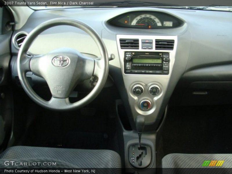 Flint Mica / Dark Charcoal 2007 Toyota Yaris Sedan