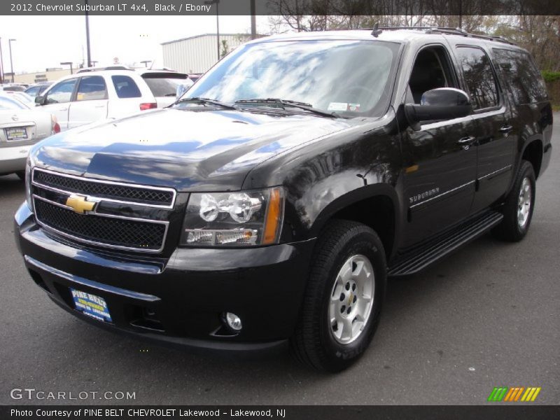 Black / Ebony 2012 Chevrolet Suburban LT 4x4