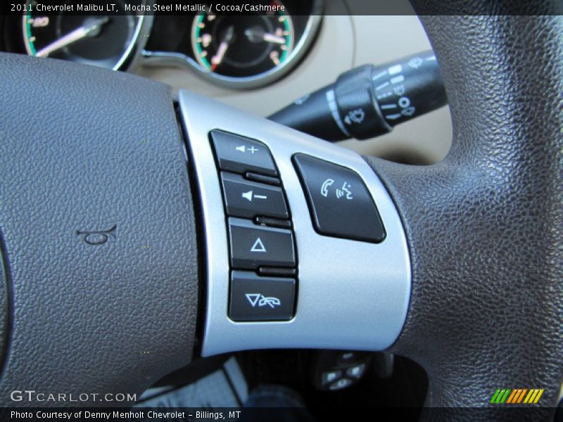 Mocha Steel Metallic / Cocoa/Cashmere 2011 Chevrolet Malibu LT