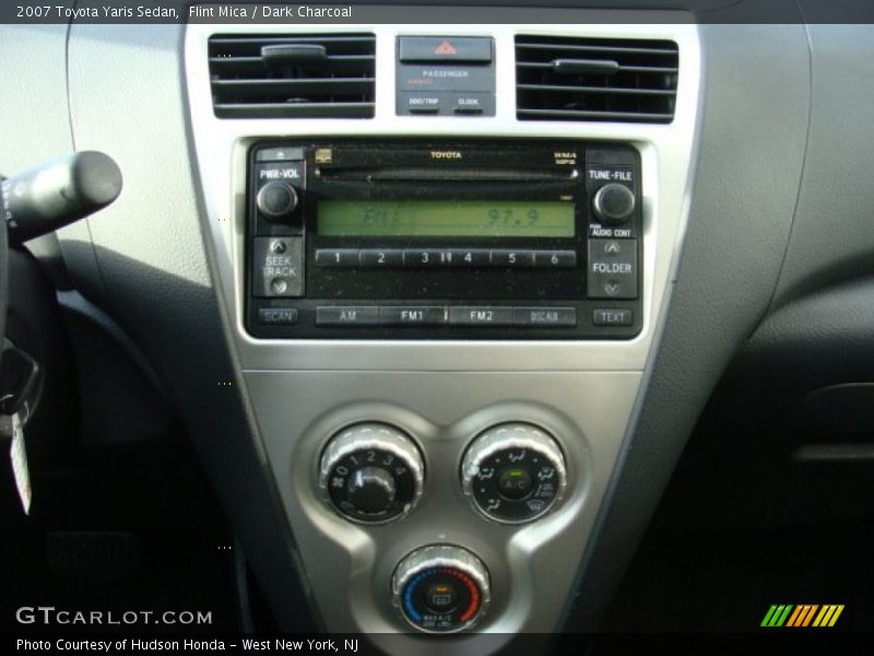 Flint Mica / Dark Charcoal 2007 Toyota Yaris Sedan