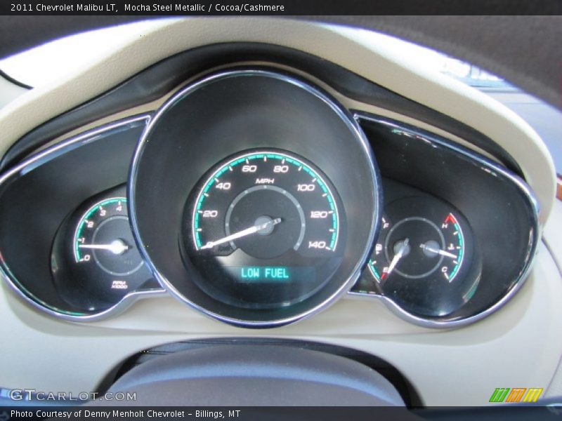 Mocha Steel Metallic / Cocoa/Cashmere 2011 Chevrolet Malibu LT