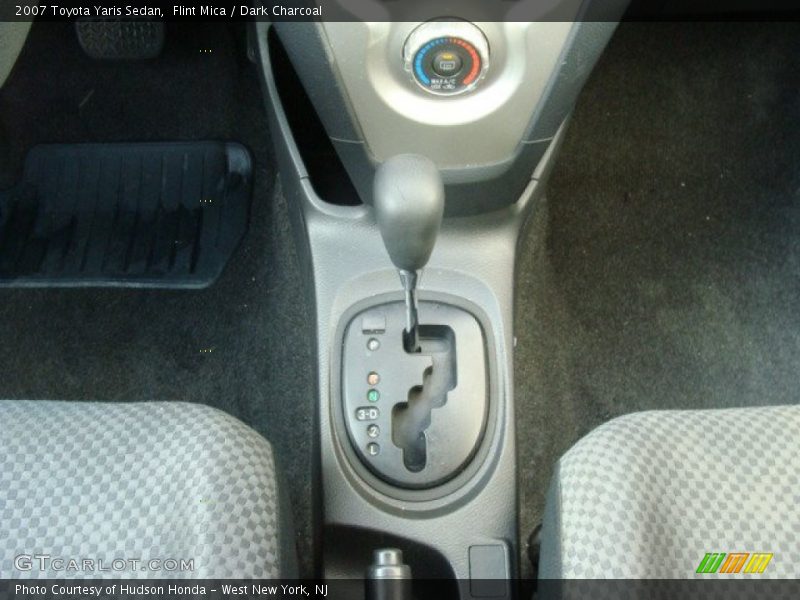 Flint Mica / Dark Charcoal 2007 Toyota Yaris Sedan