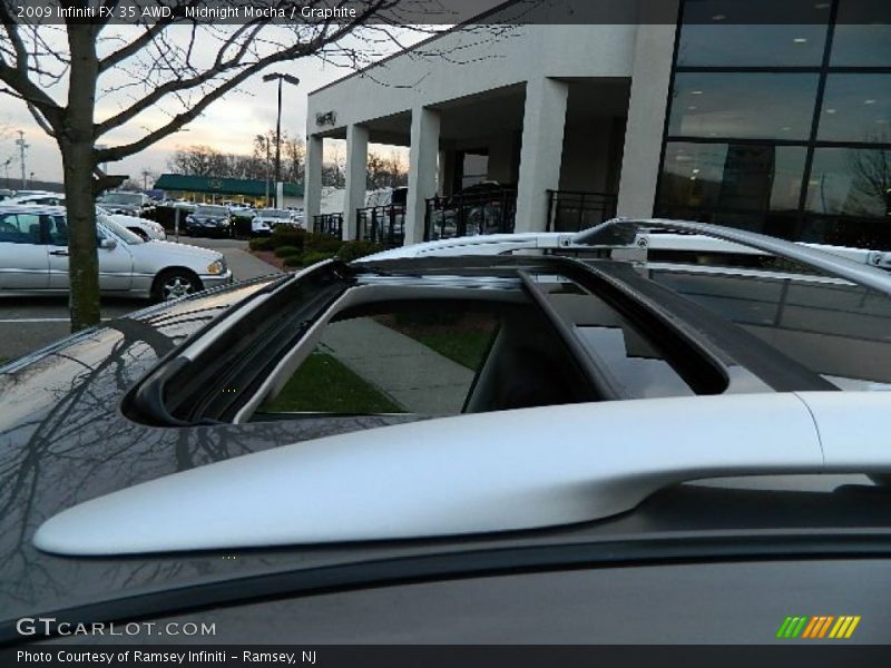 Midnight Mocha / Graphite 2009 Infiniti FX 35 AWD