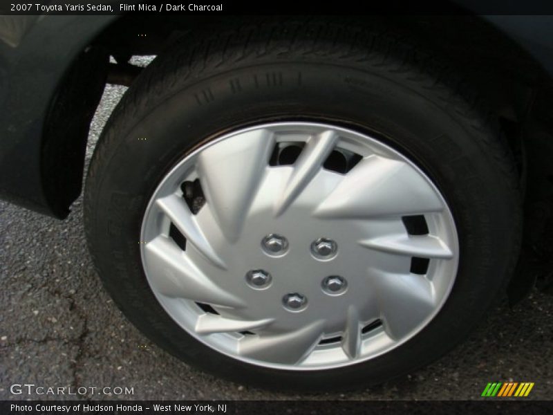Flint Mica / Dark Charcoal 2007 Toyota Yaris Sedan