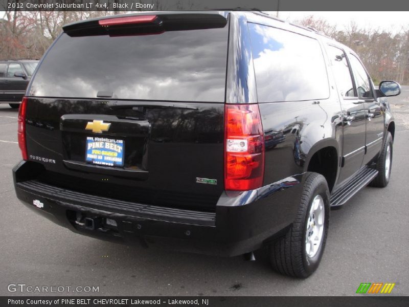 Black / Ebony 2012 Chevrolet Suburban LT 4x4