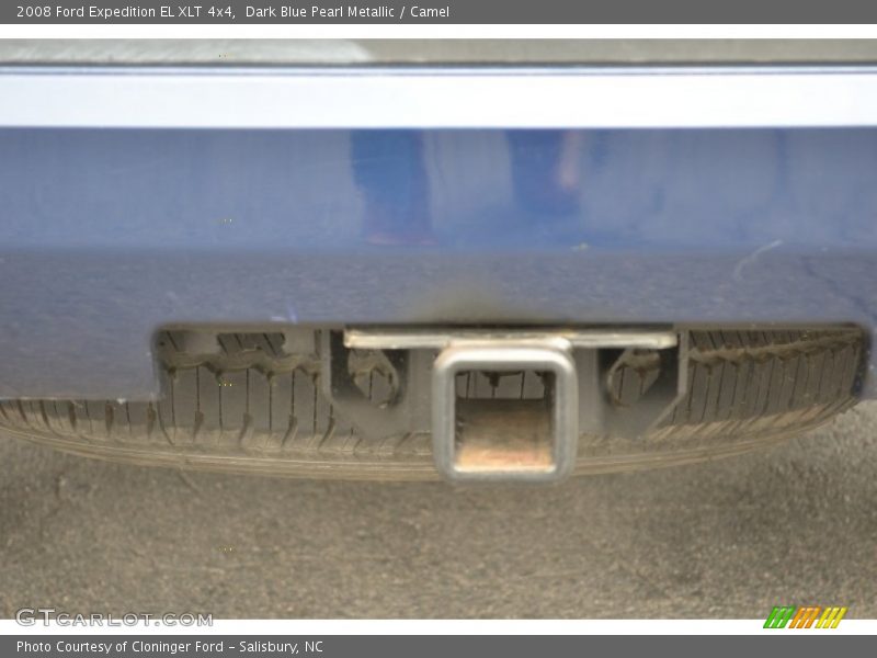 Dark Blue Pearl Metallic / Camel 2008 Ford Expedition EL XLT 4x4