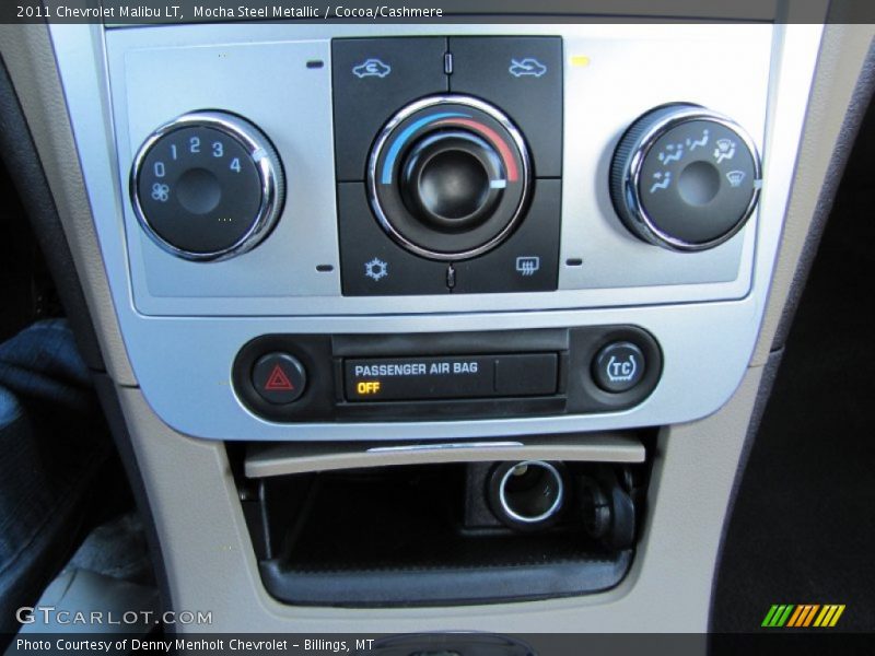 Mocha Steel Metallic / Cocoa/Cashmere 2011 Chevrolet Malibu LT