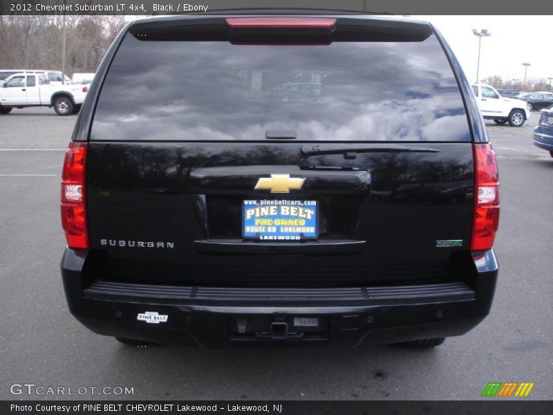 Black / Ebony 2012 Chevrolet Suburban LT 4x4