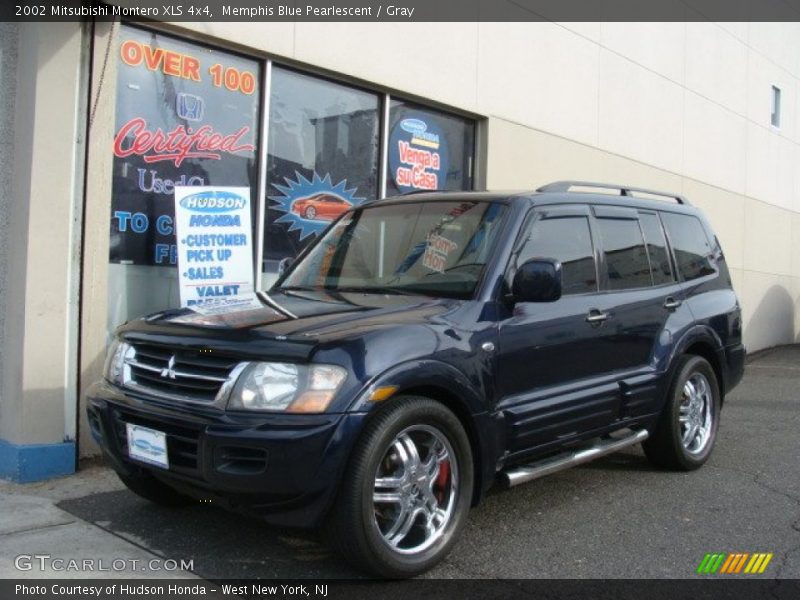 Memphis Blue Pearlescent / Gray 2002 Mitsubishi Montero XLS 4x4