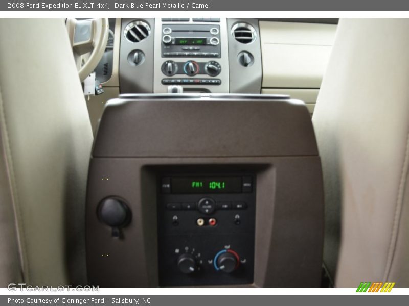 Dark Blue Pearl Metallic / Camel 2008 Ford Expedition EL XLT 4x4