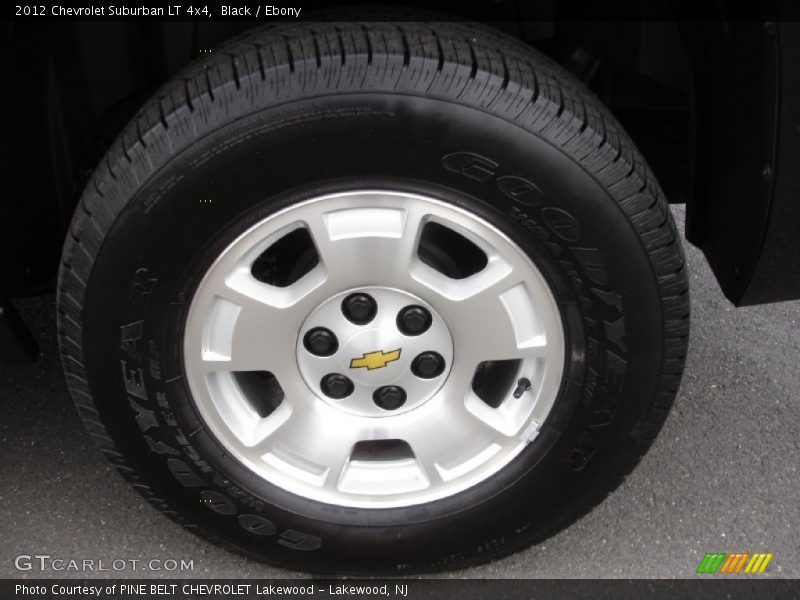 Black / Ebony 2012 Chevrolet Suburban LT 4x4