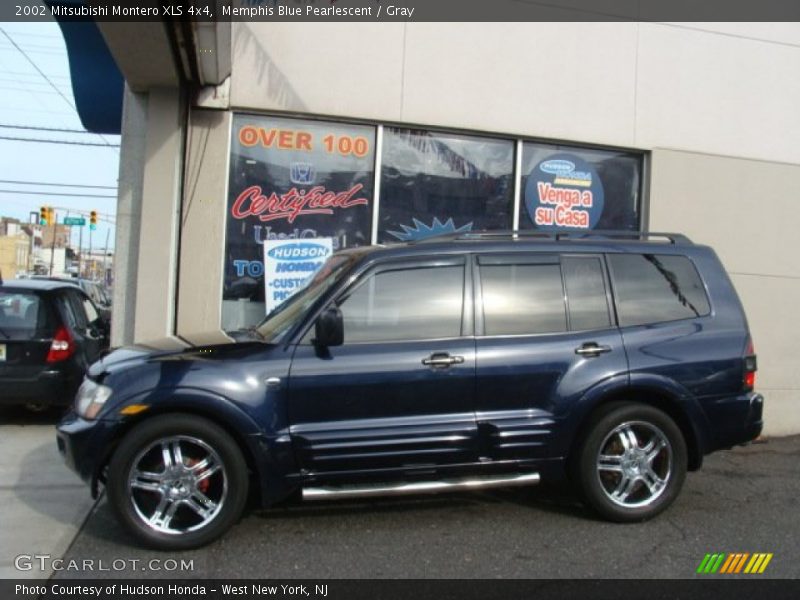 Memphis Blue Pearlescent / Gray 2002 Mitsubishi Montero XLS 4x4
