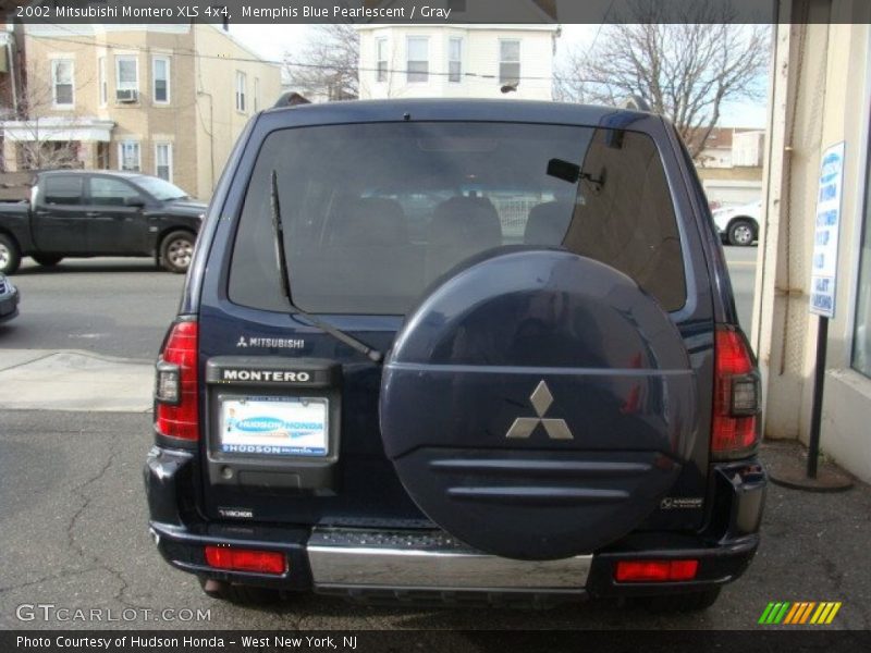 Memphis Blue Pearlescent / Gray 2002 Mitsubishi Montero XLS 4x4