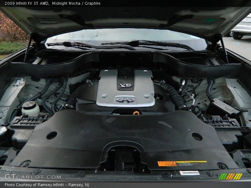 Midnight Mocha / Graphite 2009 Infiniti FX 35 AWD