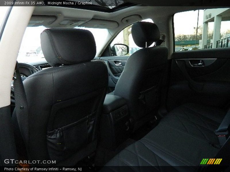 Midnight Mocha / Graphite 2009 Infiniti FX 35 AWD