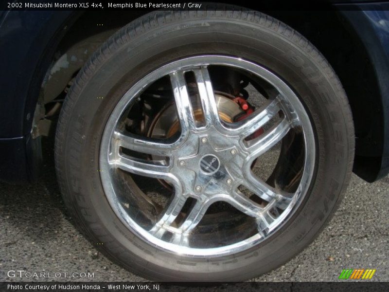 Memphis Blue Pearlescent / Gray 2002 Mitsubishi Montero XLS 4x4