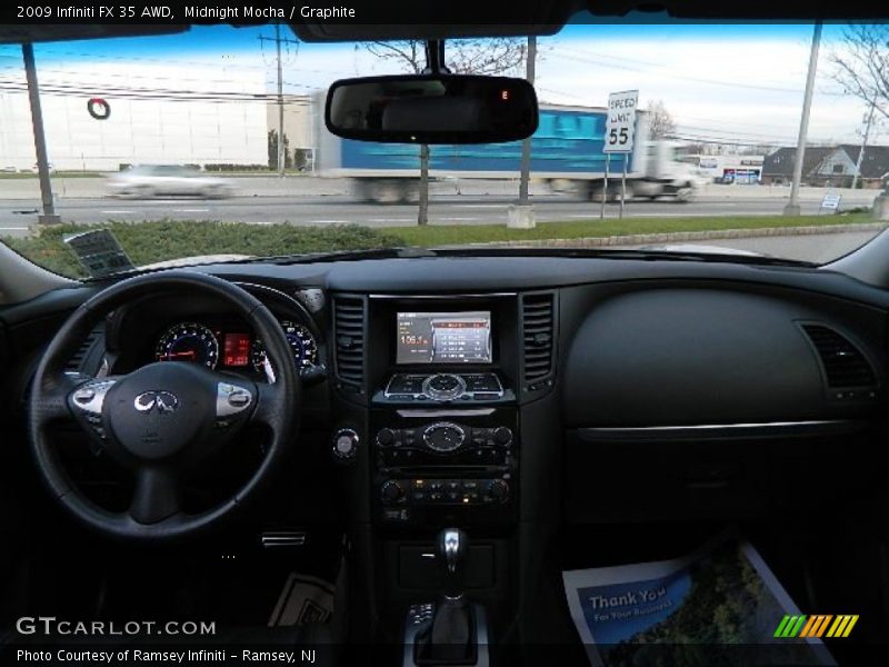 Midnight Mocha / Graphite 2009 Infiniti FX 35 AWD