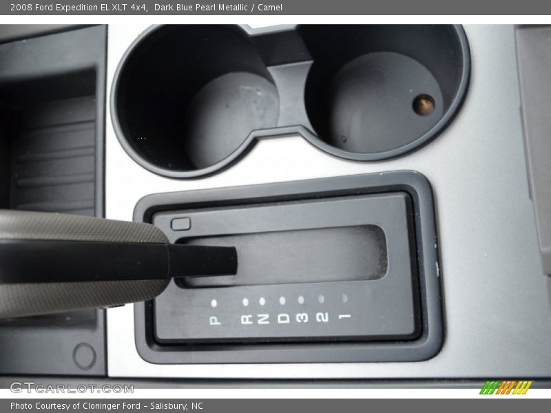 Dark Blue Pearl Metallic / Camel 2008 Ford Expedition EL XLT 4x4