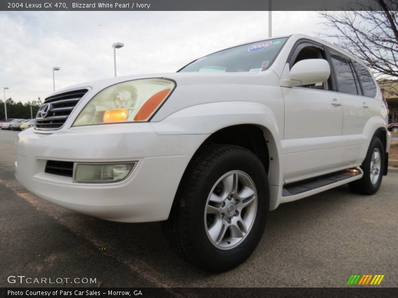 Blizzard White Pearl / Ivory 2004 Lexus GX 470