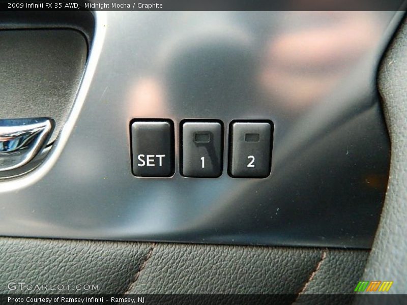 Midnight Mocha / Graphite 2009 Infiniti FX 35 AWD