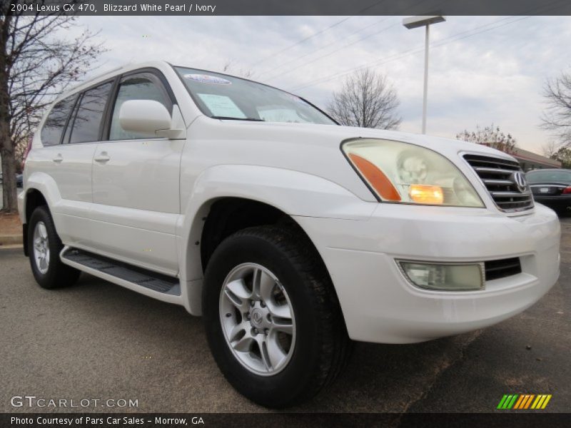 Blizzard White Pearl / Ivory 2004 Lexus GX 470