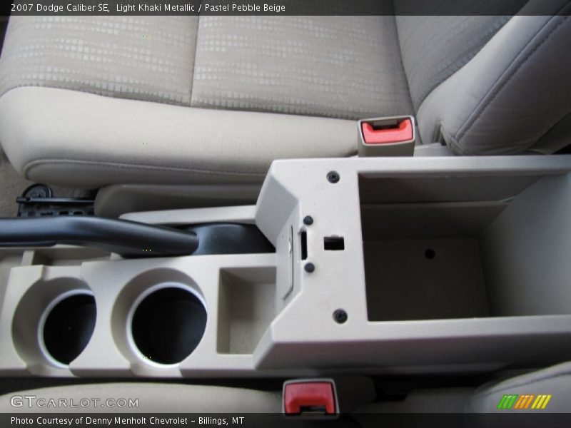 Light Khaki Metallic / Pastel Pebble Beige 2007 Dodge Caliber SE