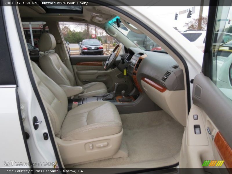 Blizzard White Pearl / Ivory 2004 Lexus GX 470