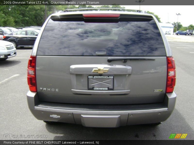 Graystone Metallic / Light Titanium 2009 Chevrolet Tahoe LTZ 4x4