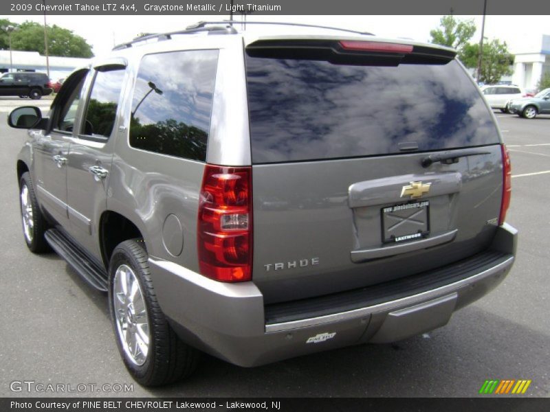 Graystone Metallic / Light Titanium 2009 Chevrolet Tahoe LTZ 4x4