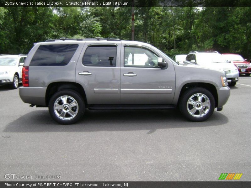Graystone Metallic / Light Titanium 2009 Chevrolet Tahoe LTZ 4x4