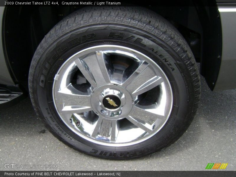Graystone Metallic / Light Titanium 2009 Chevrolet Tahoe LTZ 4x4