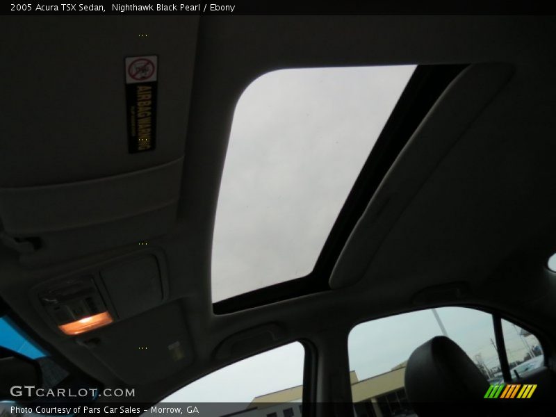Nighthawk Black Pearl / Ebony 2005 Acura TSX Sedan