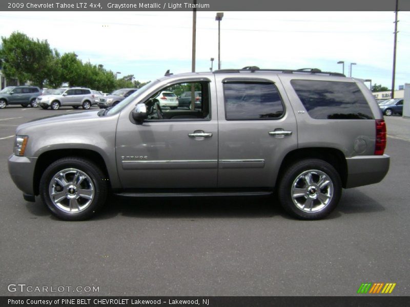 Graystone Metallic / Light Titanium 2009 Chevrolet Tahoe LTZ 4x4