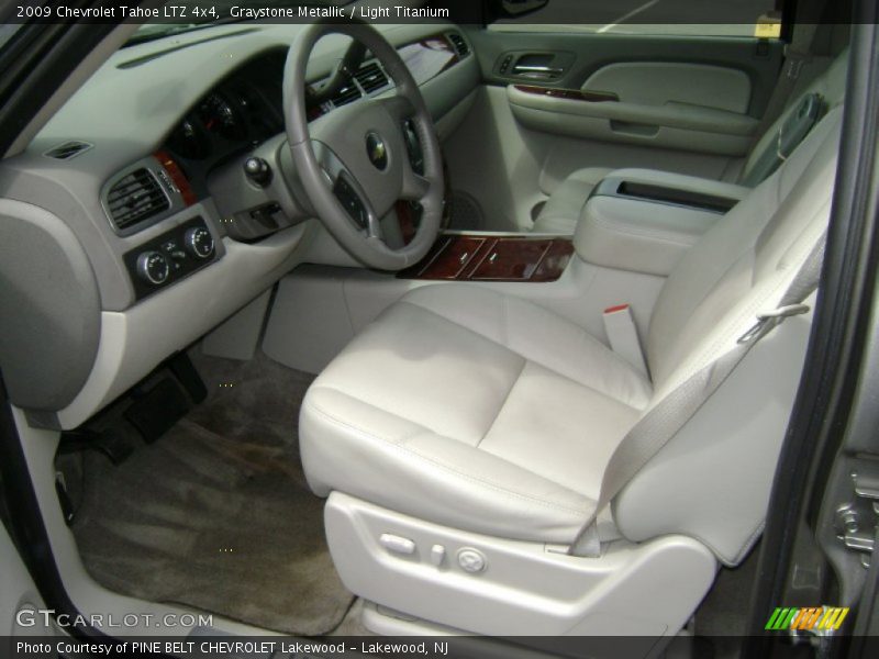 Graystone Metallic / Light Titanium 2009 Chevrolet Tahoe LTZ 4x4