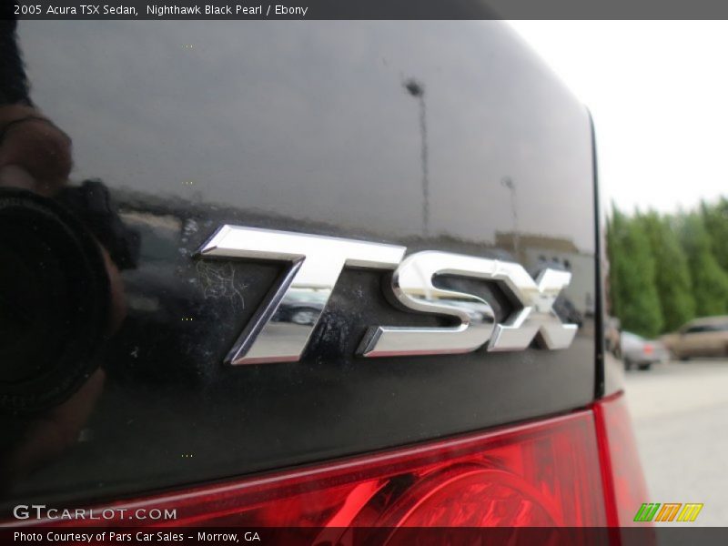 Nighthawk Black Pearl / Ebony 2005 Acura TSX Sedan