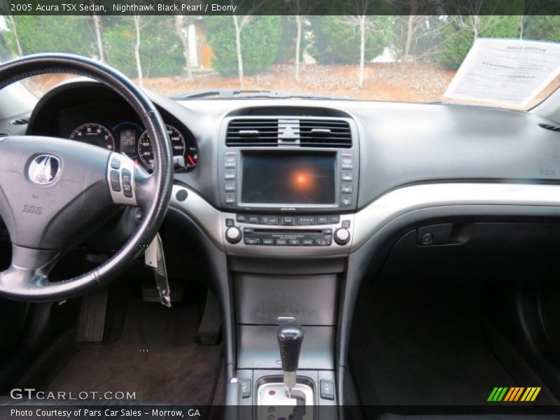 Nighthawk Black Pearl / Ebony 2005 Acura TSX Sedan