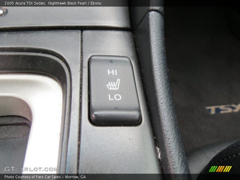 Nighthawk Black Pearl / Ebony 2005 Acura TSX Sedan