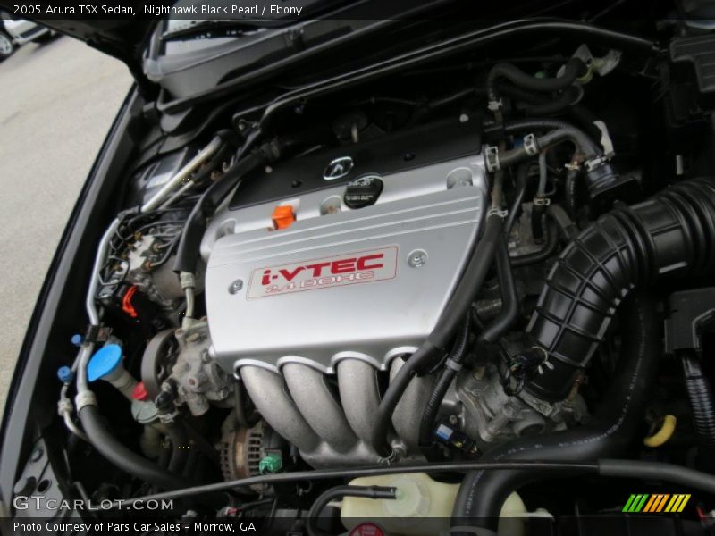 Nighthawk Black Pearl / Ebony 2005 Acura TSX Sedan