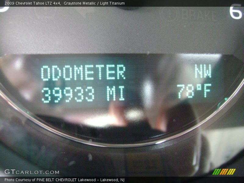 Graystone Metallic / Light Titanium 2009 Chevrolet Tahoe LTZ 4x4