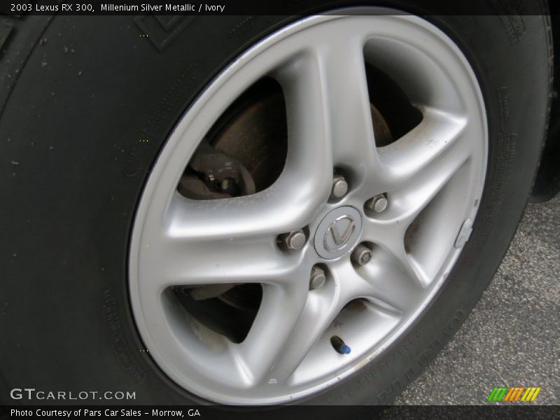 Millenium Silver Metallic / Ivory 2003 Lexus RX 300