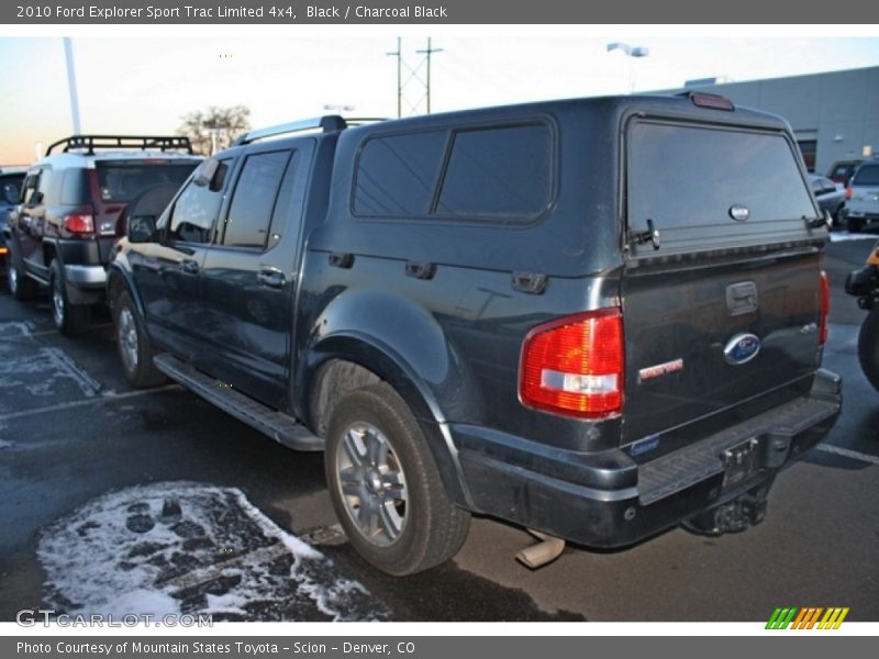 Black / Charcoal Black 2010 Ford Explorer Sport Trac Limited 4x4