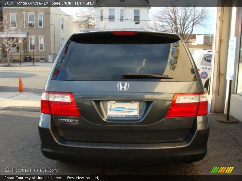 Sage Brush Pearl / Gray 2006 Honda Odyssey EX