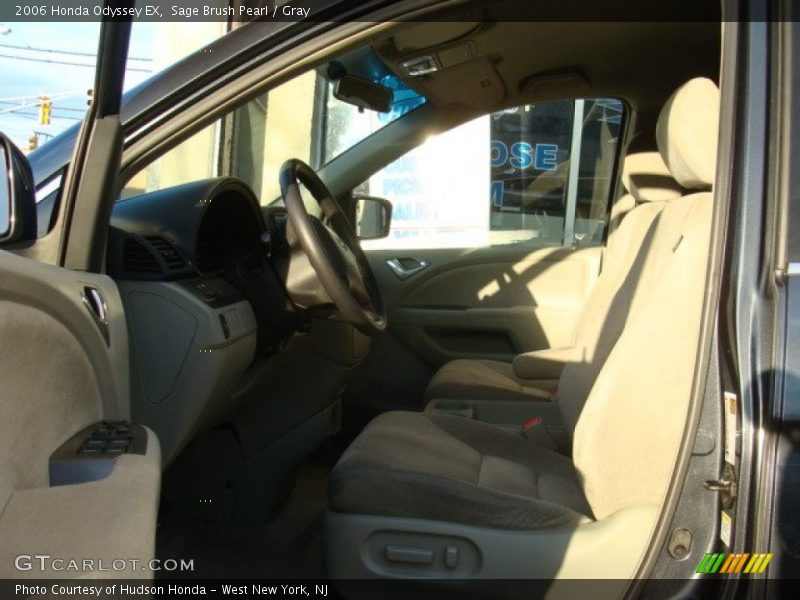 Sage Brush Pearl / Gray 2006 Honda Odyssey EX