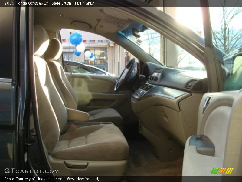 Sage Brush Pearl / Gray 2006 Honda Odyssey EX