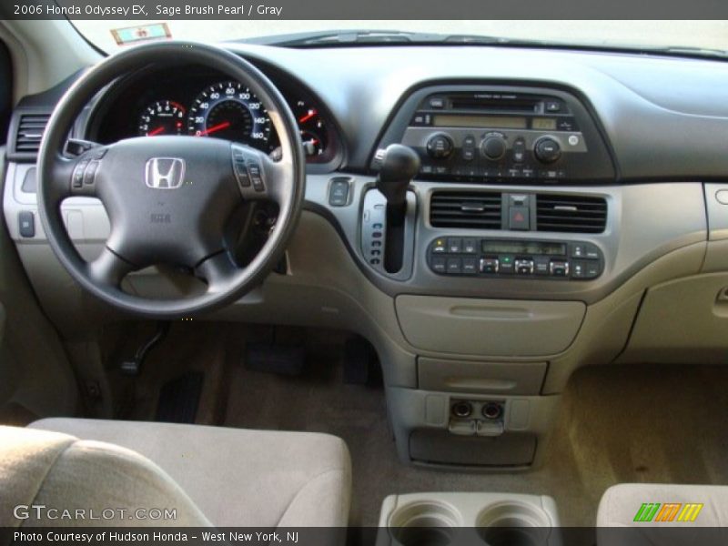 Sage Brush Pearl / Gray 2006 Honda Odyssey EX