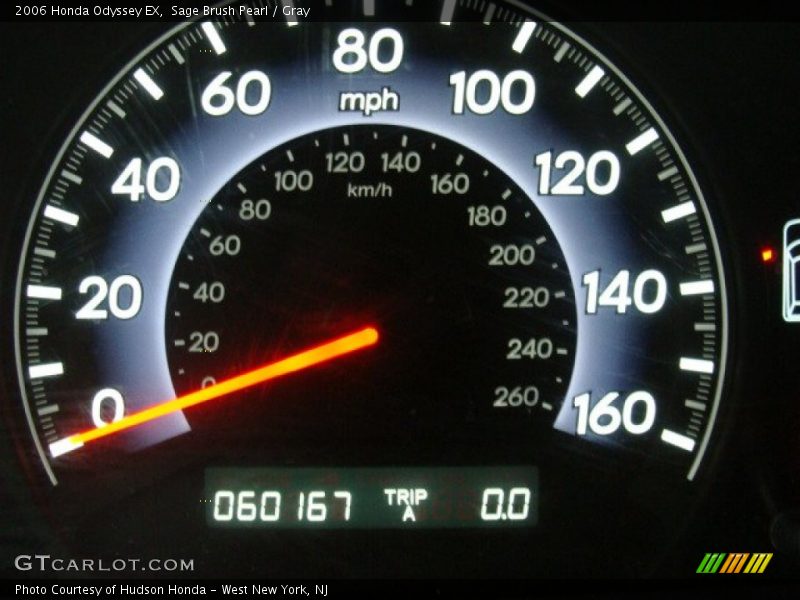 Sage Brush Pearl / Gray 2006 Honda Odyssey EX